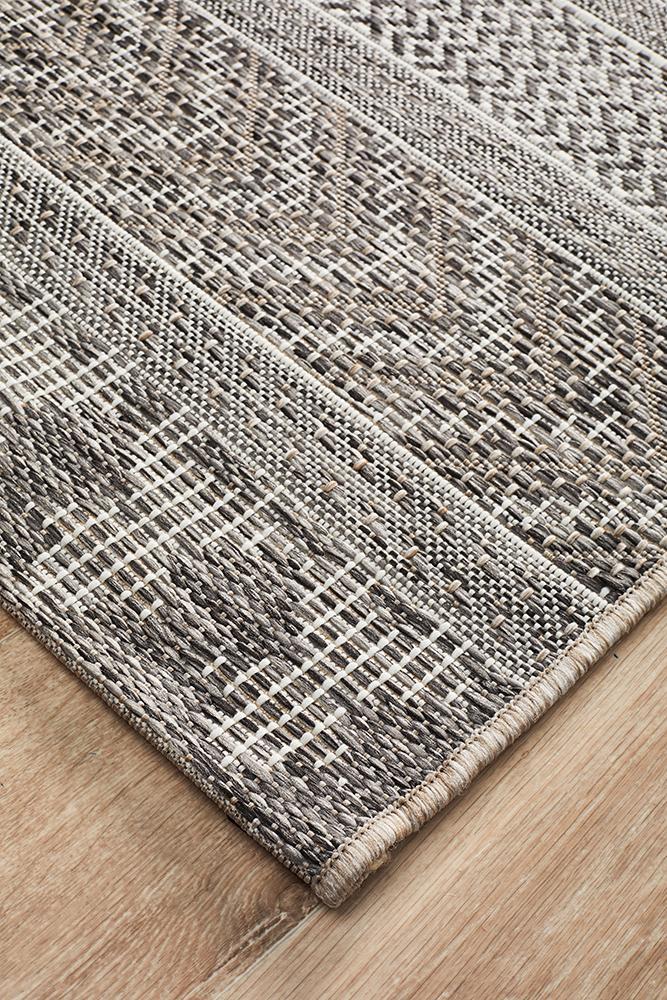 Rug Culture Terrace 5505 Grey Runner Rug Rug Culture