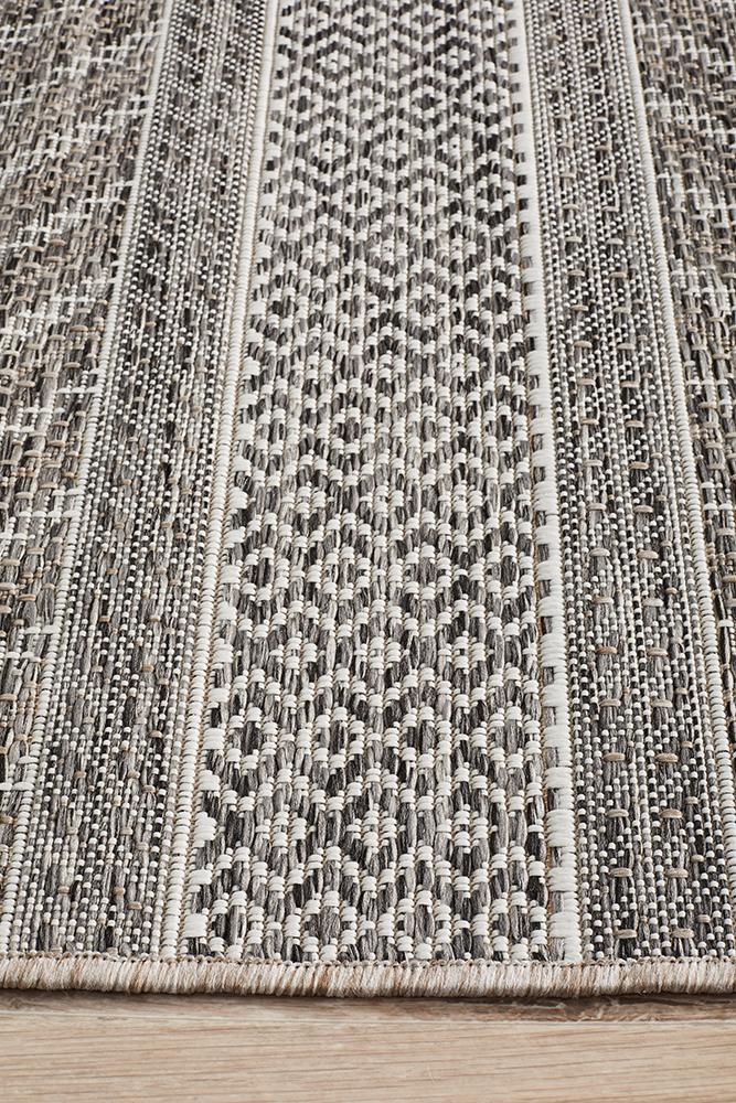 Rug Culture Terrace 5505 Grey Runner Rug Rug Culture
