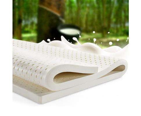Pure Natural Latex Mattress Topper 7 Zone 5cm Giselle