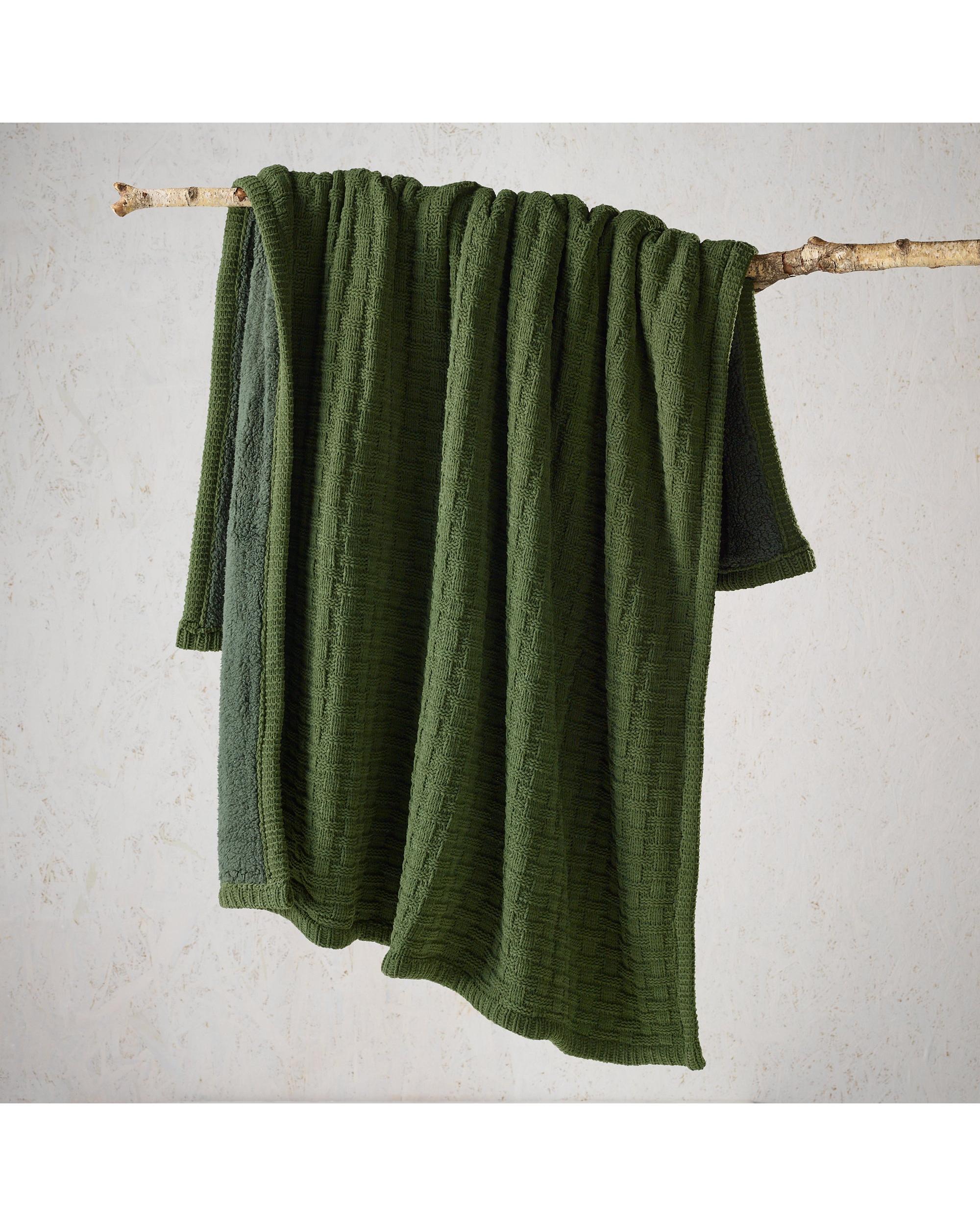 Bianca Bedding Amalfi Green Throw Rug Bianca Bedding