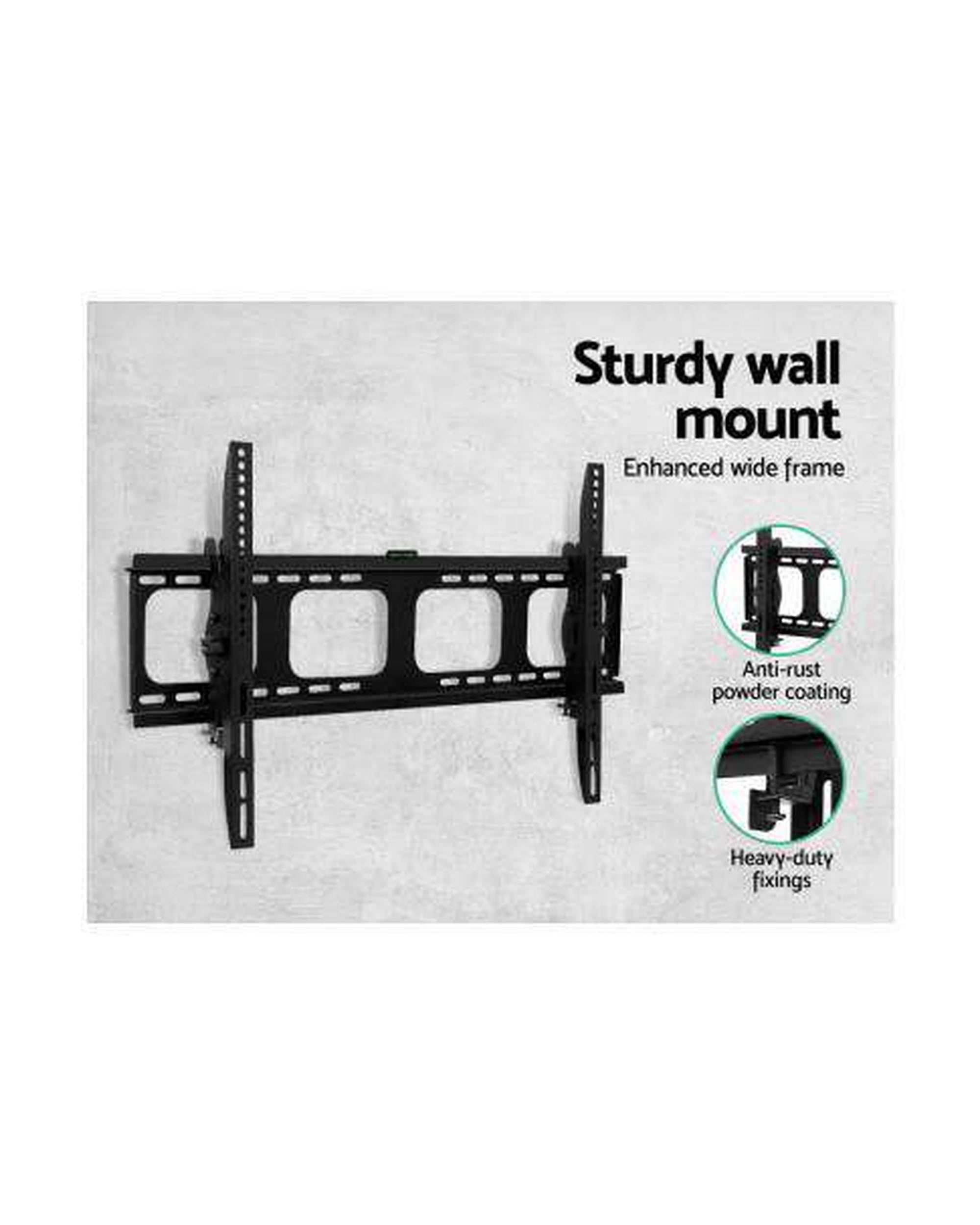 TV Wall Mount Bracket Tilt Flat Slim LED LCD Plasma 42 55 65 75 90 inch Artiss
