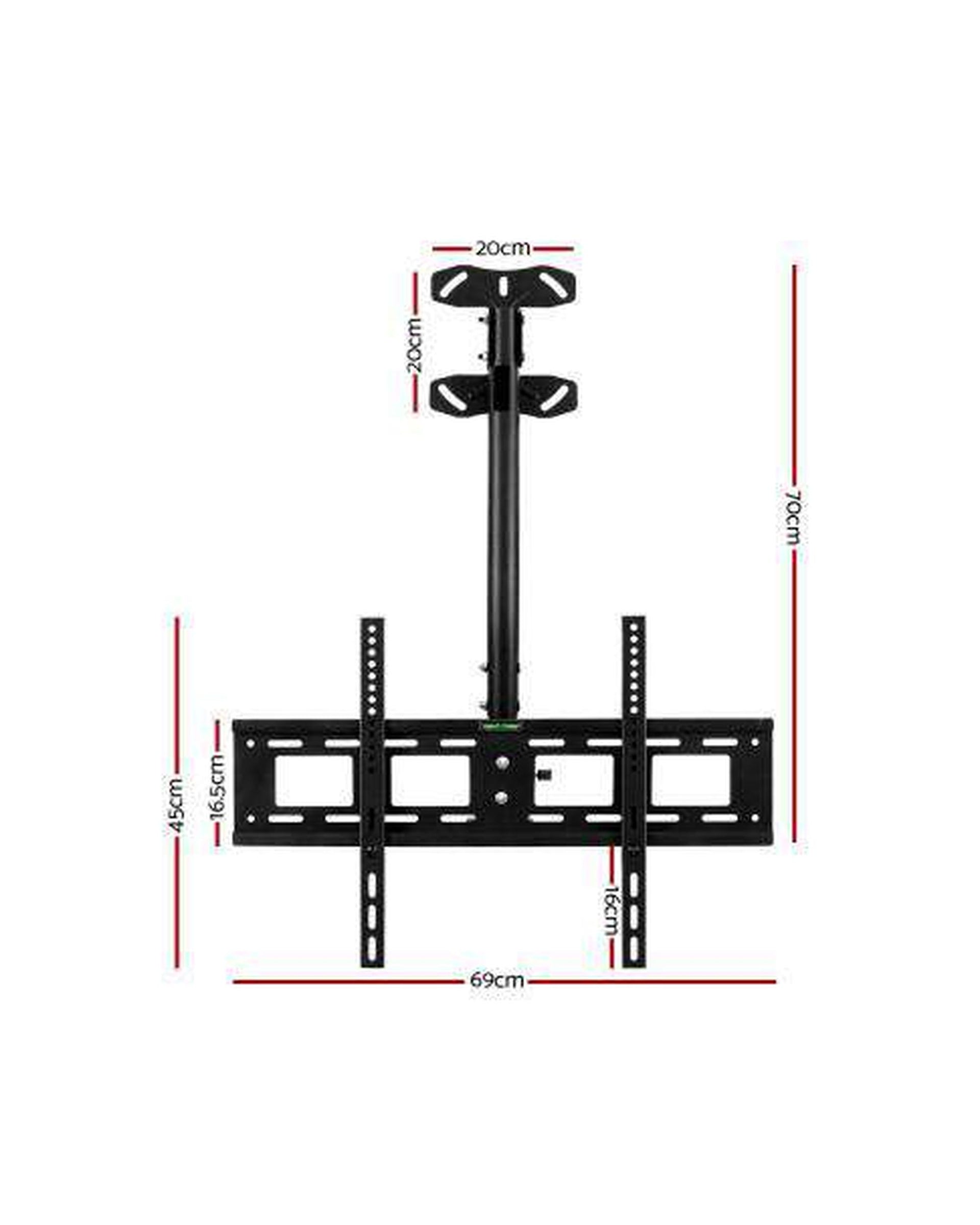TV Wall Ceiling Mount Bracket Full Motion Tilt Swivel 32 42 50 55 60 65 70 75 inch Artiss