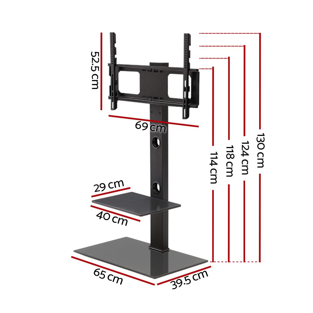 Floor TV Stand with Bracket Shelf Mount Artiss