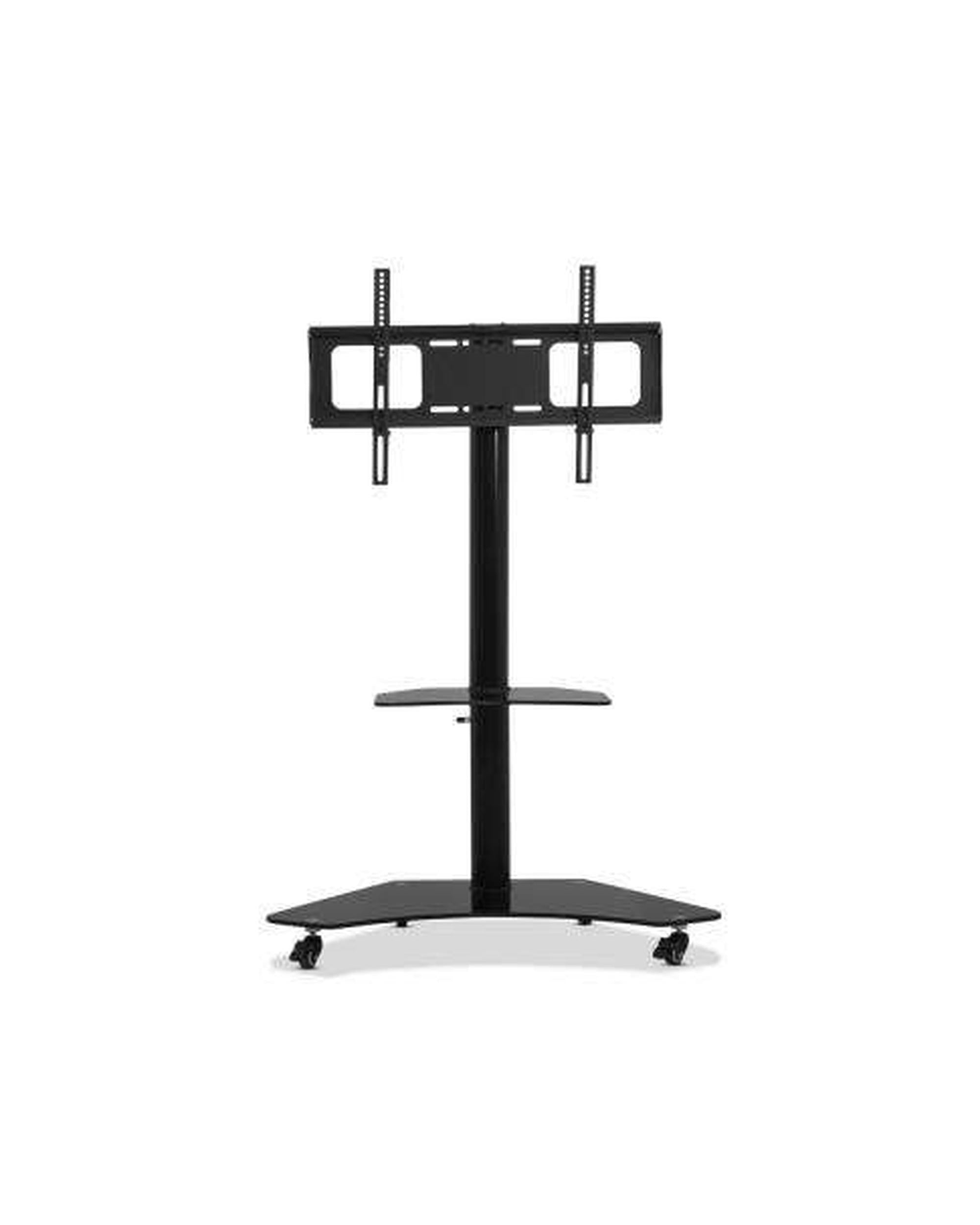 Floor TV Stand Brakcket Mount Swivel Height Adjustable 32 to 70 Inch Black Artiss