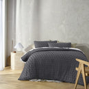 The Big Sleep Charcoal Circles Soft Touch Tufted Quilt Cover Sets The Big Sleep