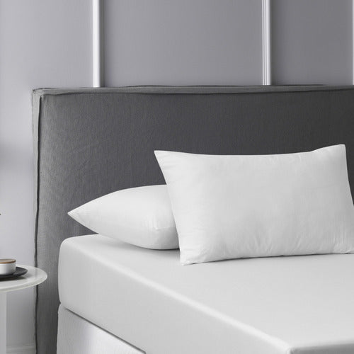 Accessorize Washed Cotton Fitted Sheet Set - WHITE Accessorize