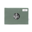 Accessorize Washed Cotton Fitted Sheet Set - OLIVE Accessorize