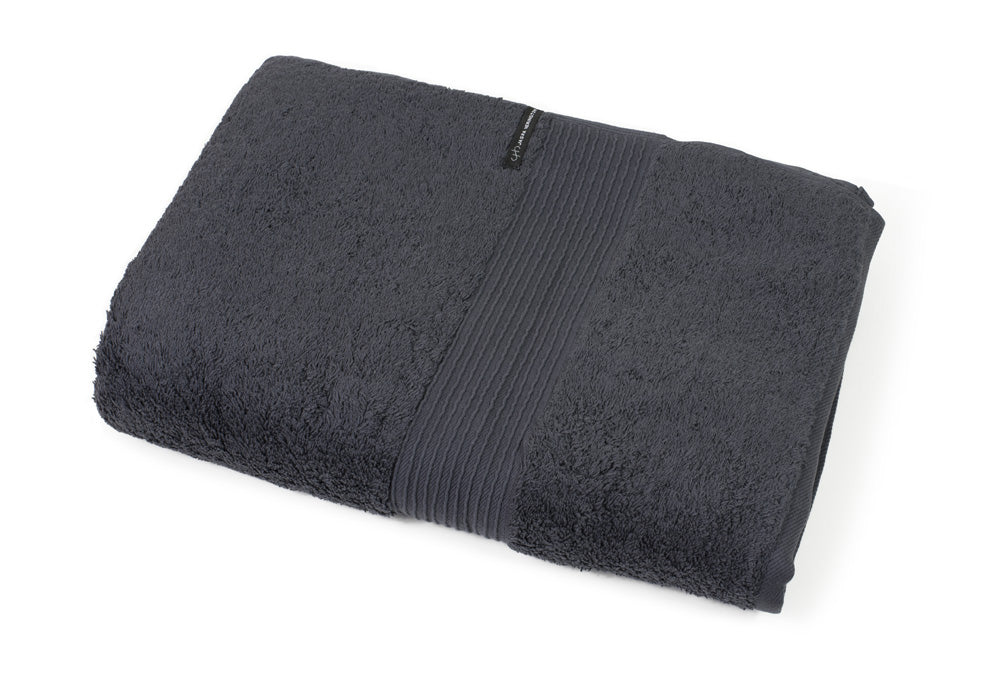 Jaspa Herington Egyptian Cotton BATH TOWELS – KING BATH SHEEET - Charcoal Herington