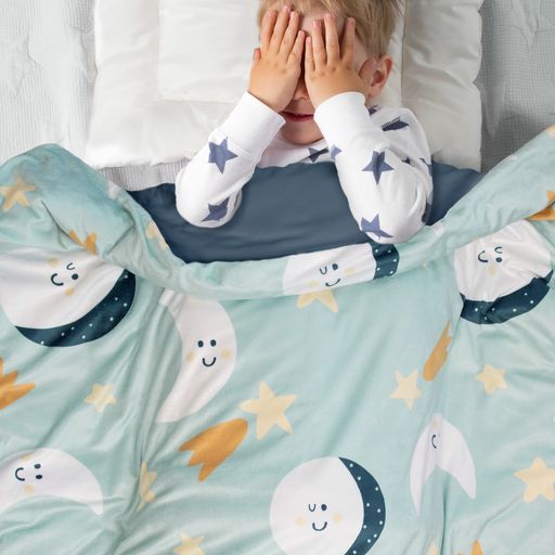 Jelly Bean Kids ADURA  Weighted Blanket - PINK & CHAMBRAY Jelly Bean Kids