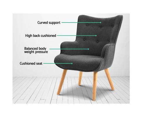 LANSAR Lounge Accent Chair Artiss