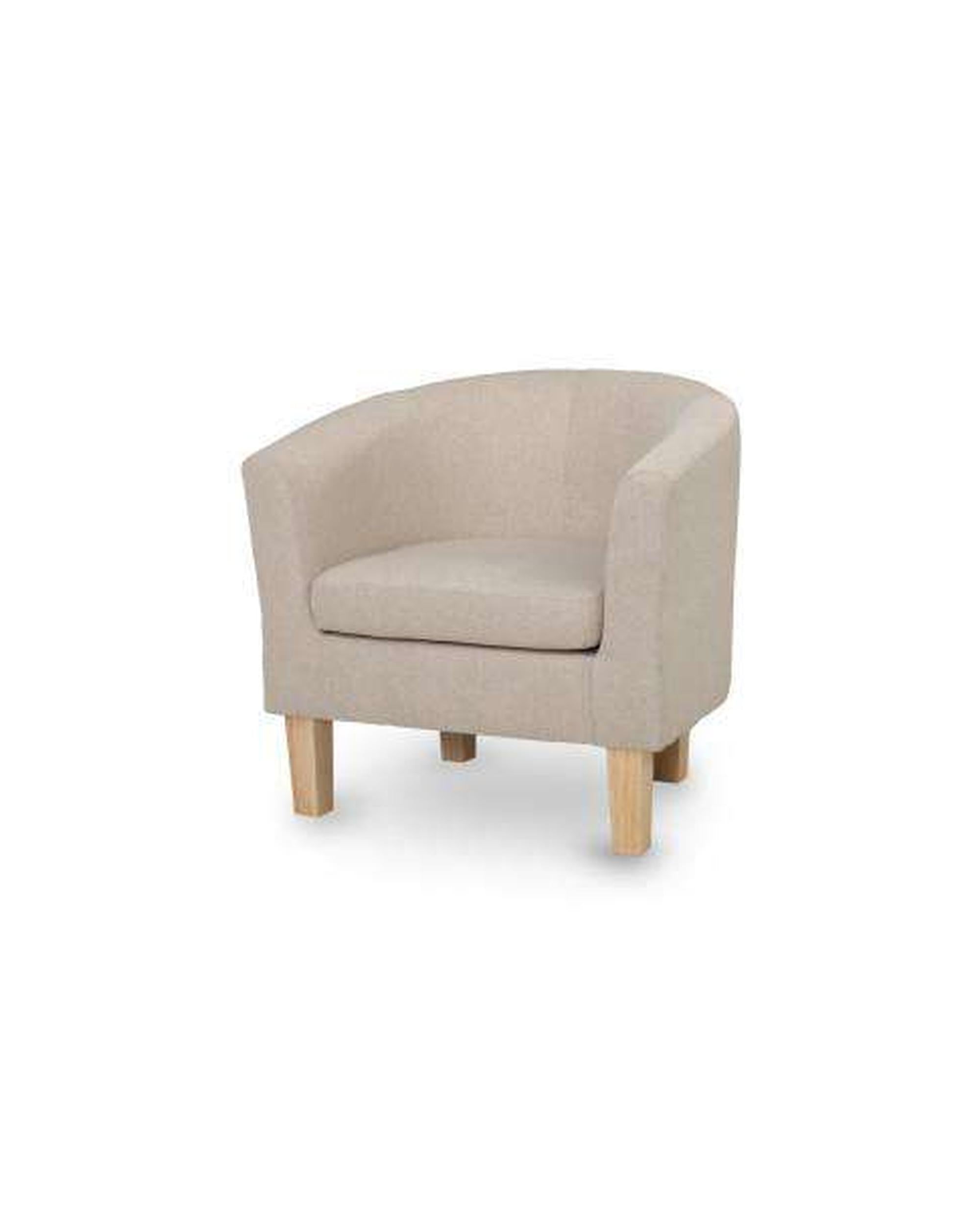 Armchair Lounge Chair Tub Accent Armchairs Fabric Sofa Chairs Wooden Artiss