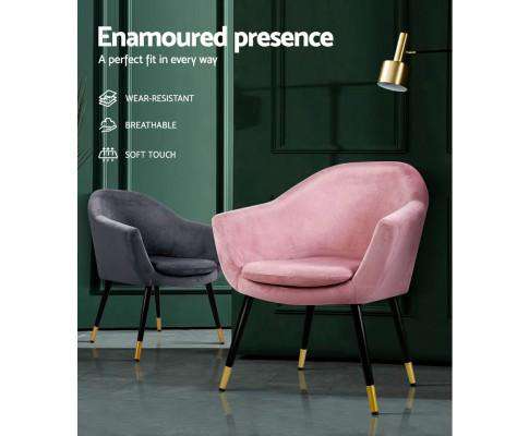 Artiss Accent Chair Retro Accent Chair