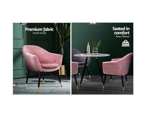 Artiss Accent Chair Retro Accent Chair