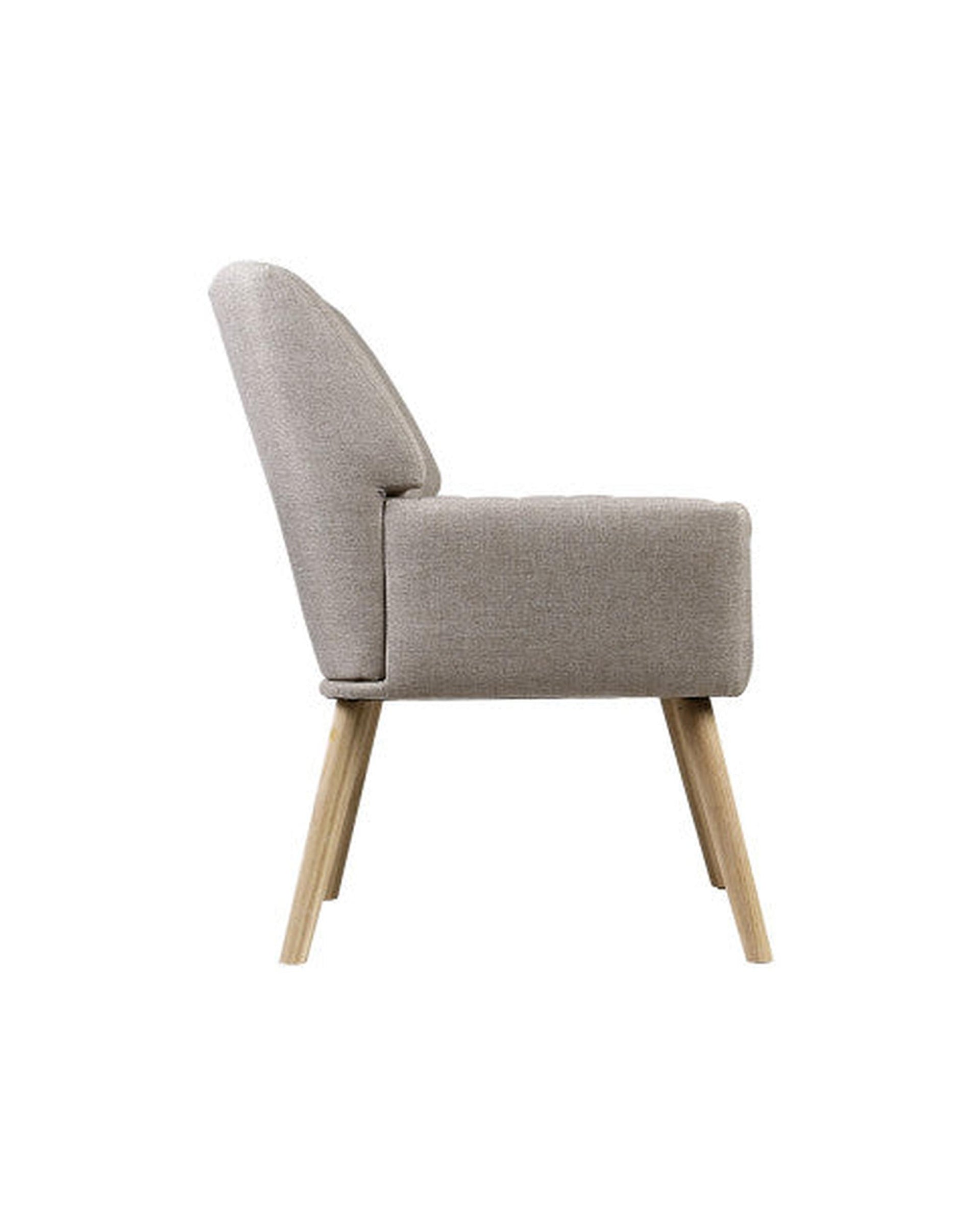 Armchair Lounge Chair Armchairs Accent Chairs Sofa Couch Fabric Beige Artiss