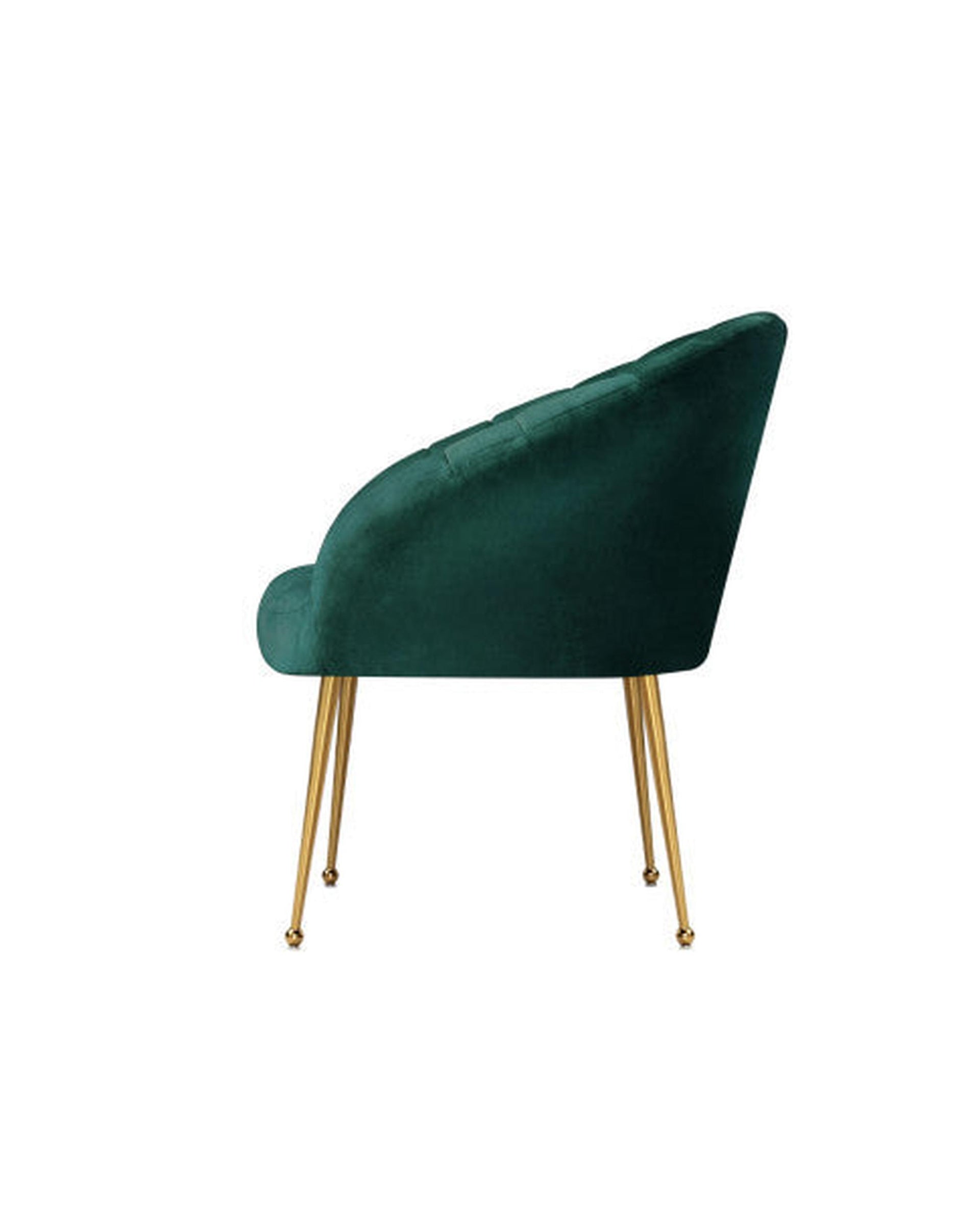 Armchair Lounge Chair Armchairs Accent Chairs Velvet Sofa Couch - Green Artiss