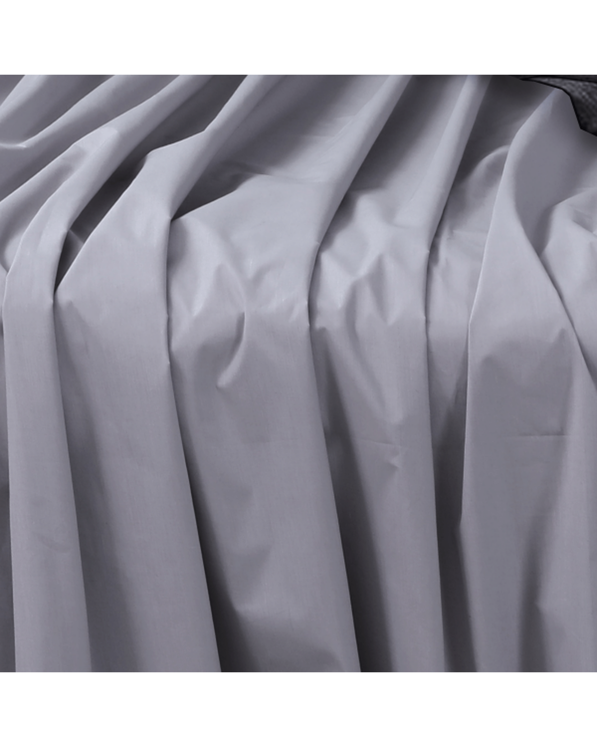 Amsons Light Grey Bedsheets Set- Flat & Fitted Sheets With Pillowcases Amsons