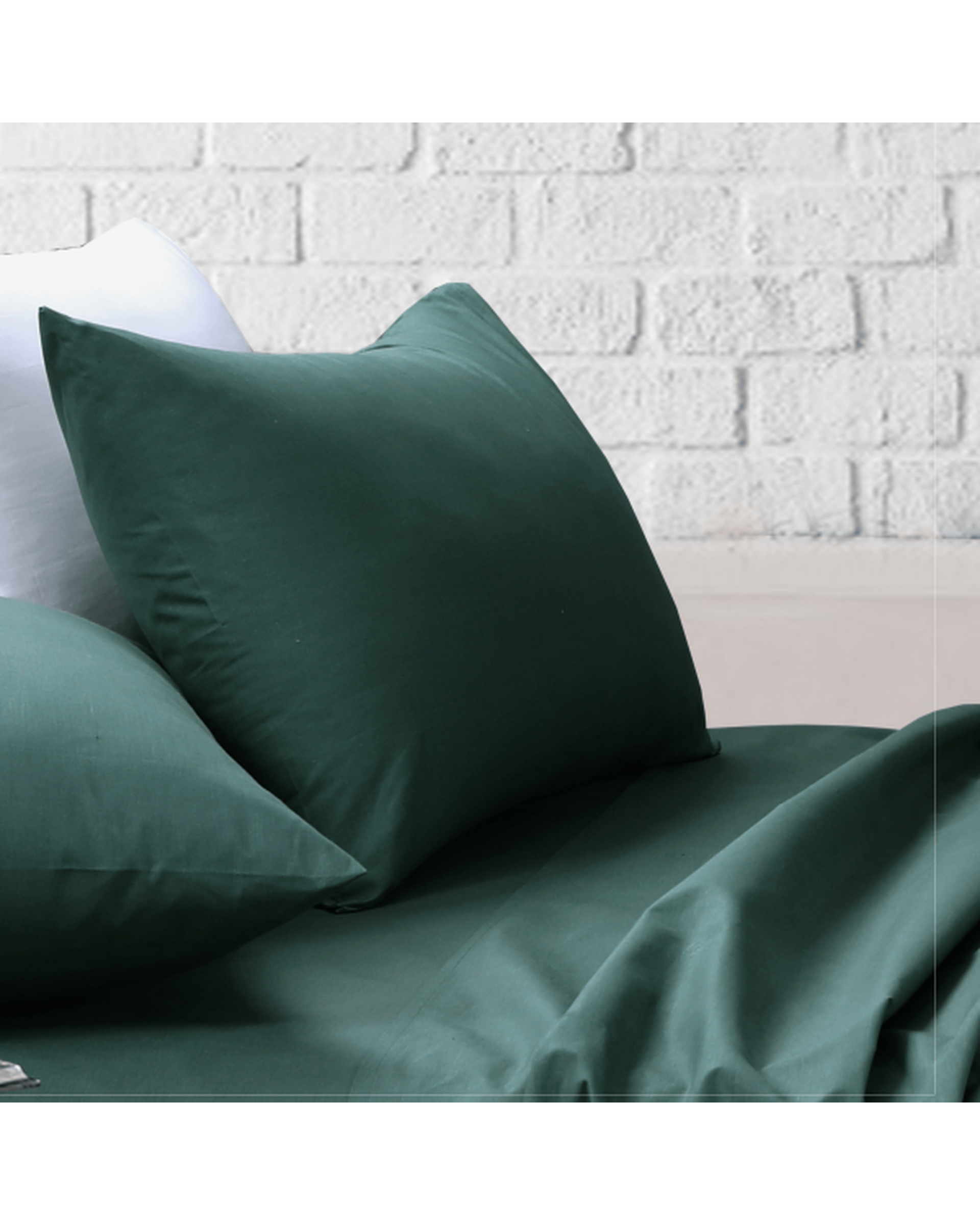 Amsons Sage Bedsheets Set- Flat & Fitted Sheets With Pillowcases Amsons