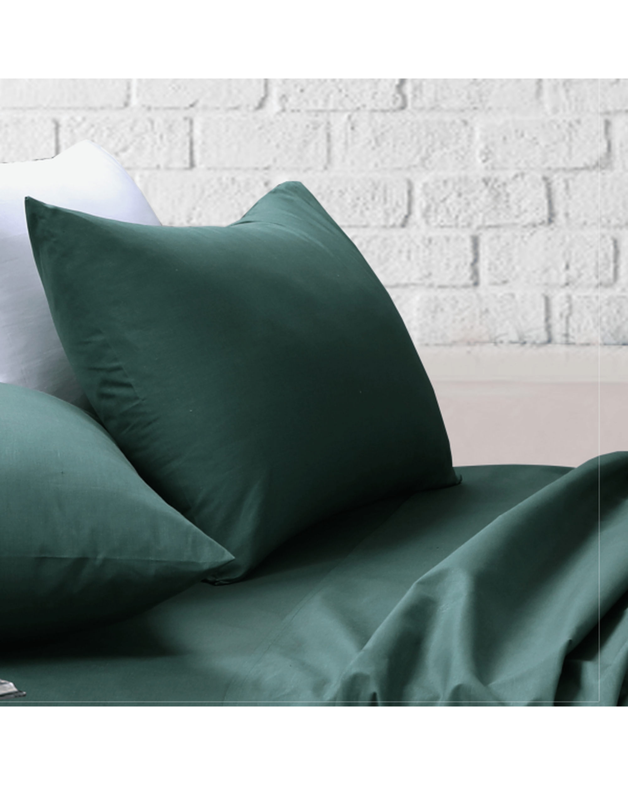 Amsons Sage Bedsheets Set- Flat & Fitted Sheets With Pillowcases Amsons