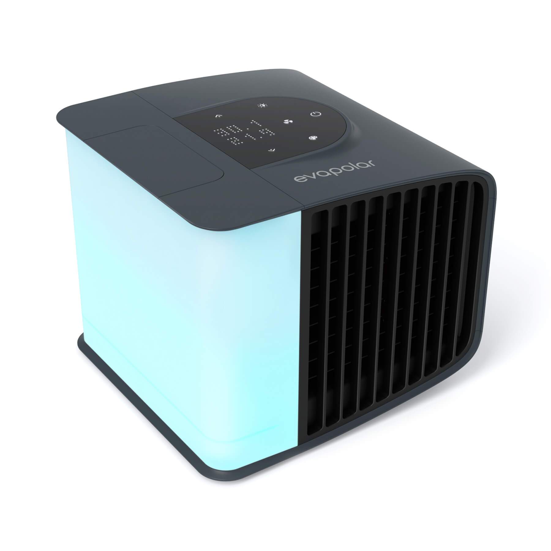 evaSMART Personal Portable Air Cooler and Humidifier, Urban Grey Big Bedding Australia