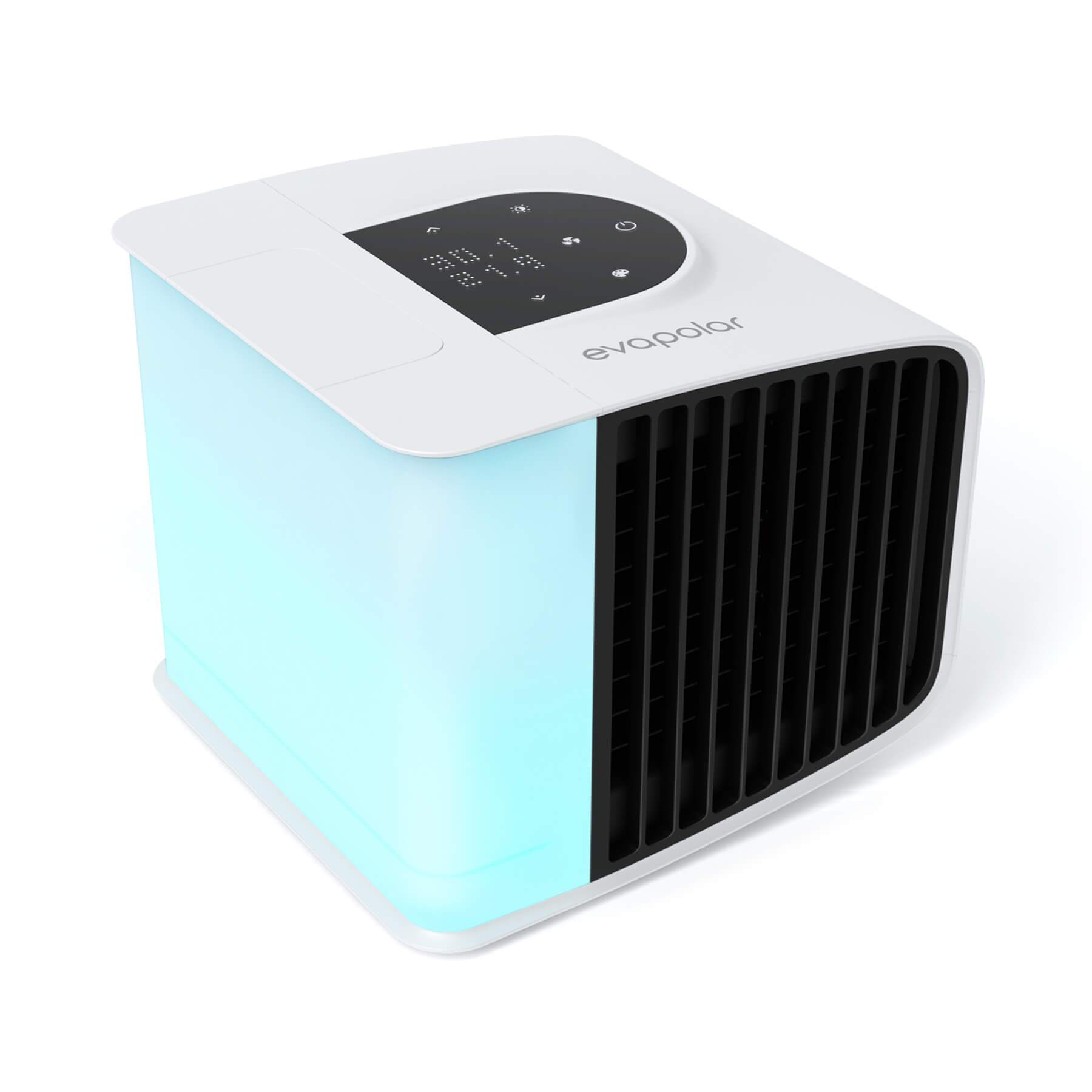 evaSMART Personal Portable Air Cooler and Humidifier, Opaque White Big Bedding Australia
