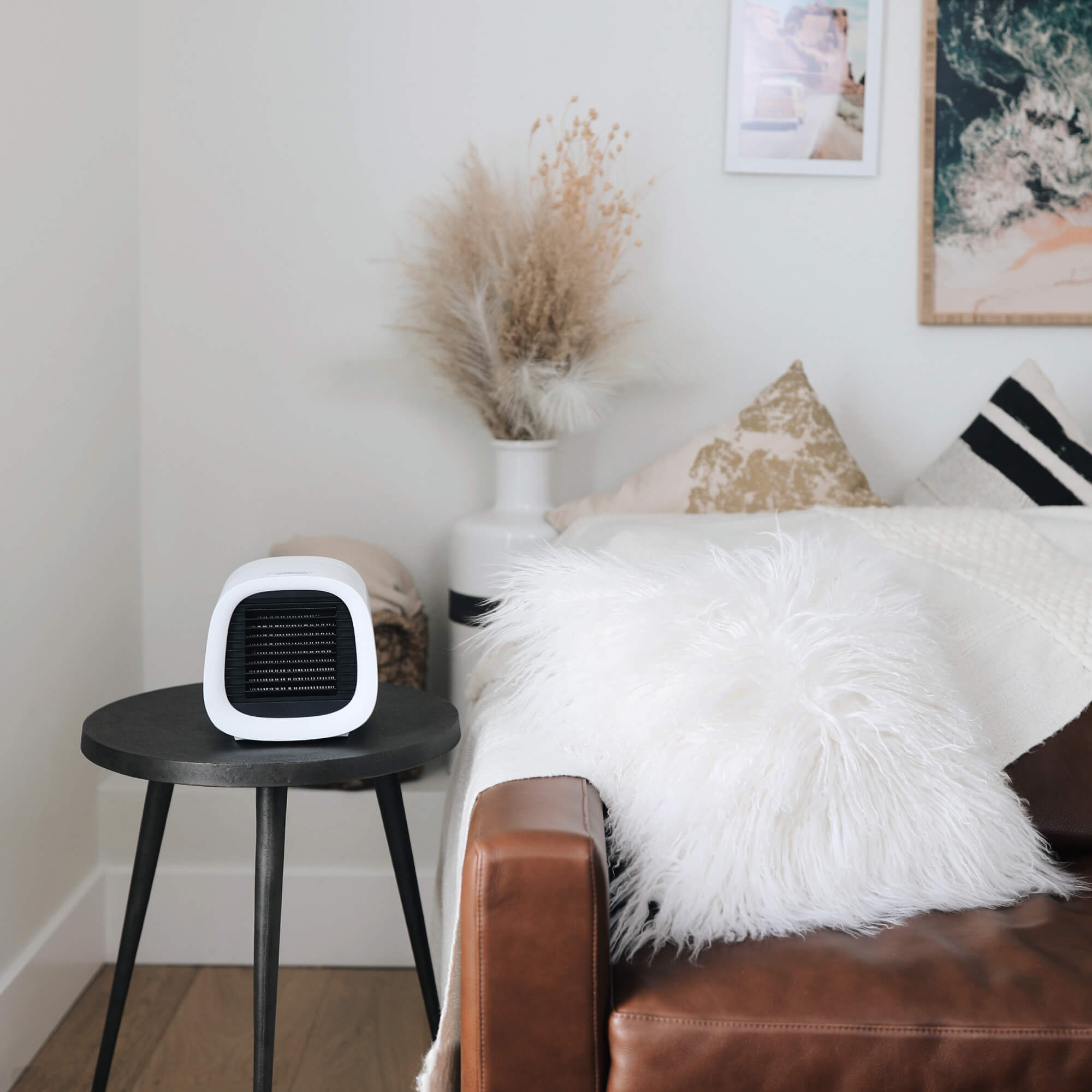 evaCHILL Personal Evaporative Air Cooler and Humidifier, Opaque White Big Bedding Australia