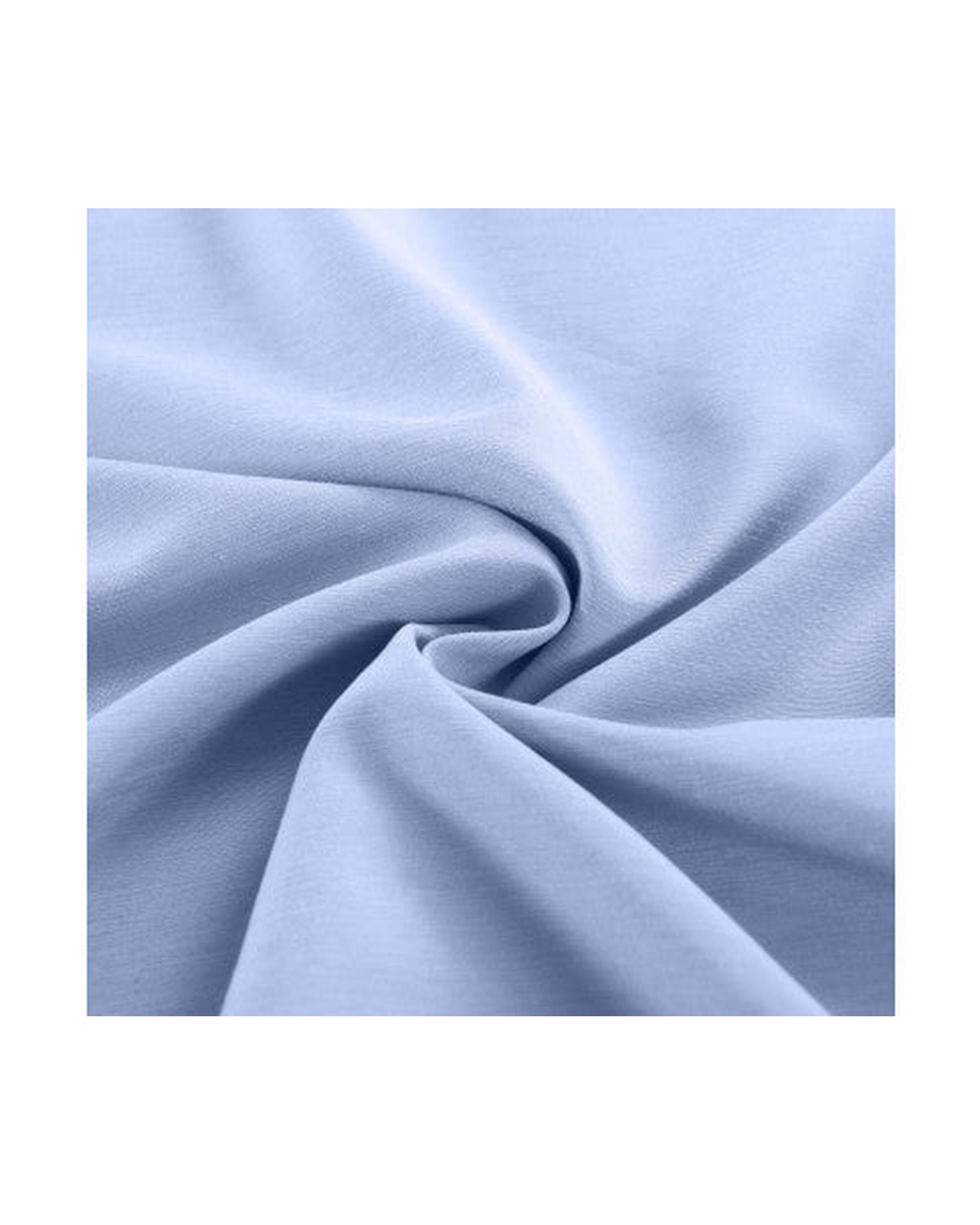 Royal Comfort 2000TC 6 Piece Bamboo Sheet & Quilt Cover Set Cooling Breathable - LIGHT BLUE Royal Comfort