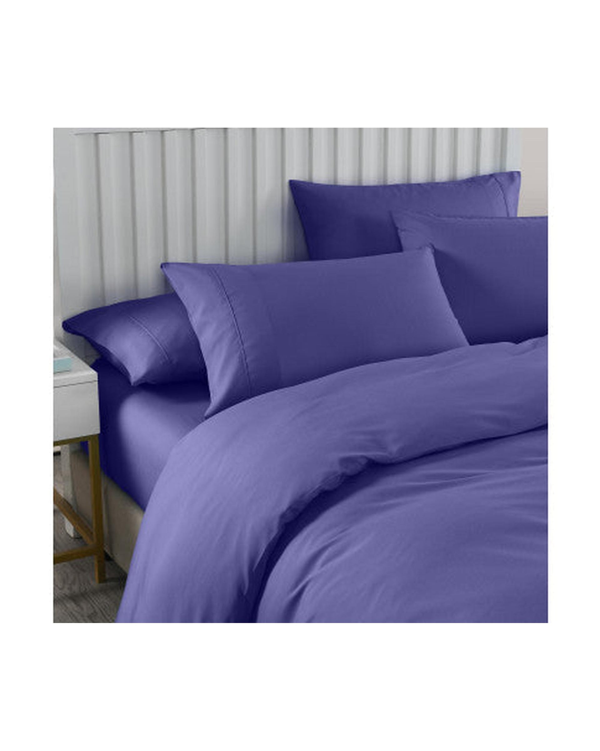 Royal Comfort 2000TC 6 Piece Bamboo Sheet & Quilt Cover Set Cooling Breathable - ROYAL BLUE Royal Comfort