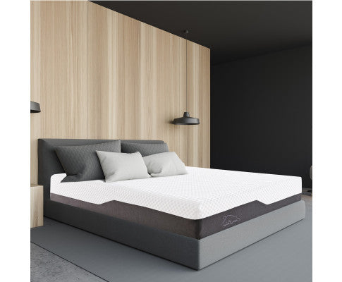 Memory Foam Luxe Hybrid Mattress Cool Gel 25cm Depth Medium Firm Casa Decor