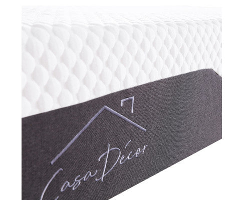 Memory Foam Luxe Hybrid Mattress Cool Gel 25cm Depth Medium Firm Casa Decor