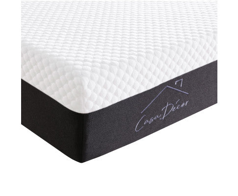 Memory Foam Luxe Hybrid Mattress Cool Gel 25cm Depth Medium Firm Casa Decor