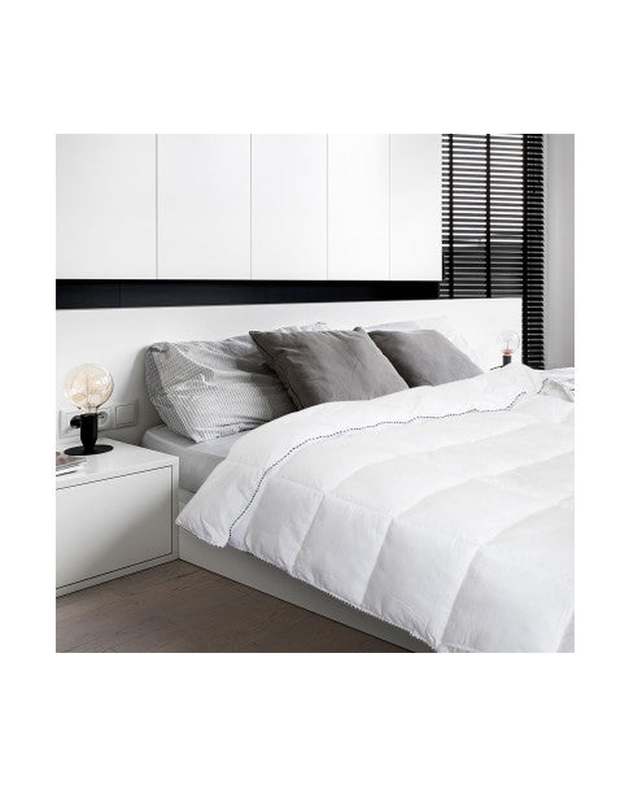 Royal Comfort Bamboo Blend Quilt 250GSM Luxury Doona Duvet 100% Cotton Cover Royal Comfort