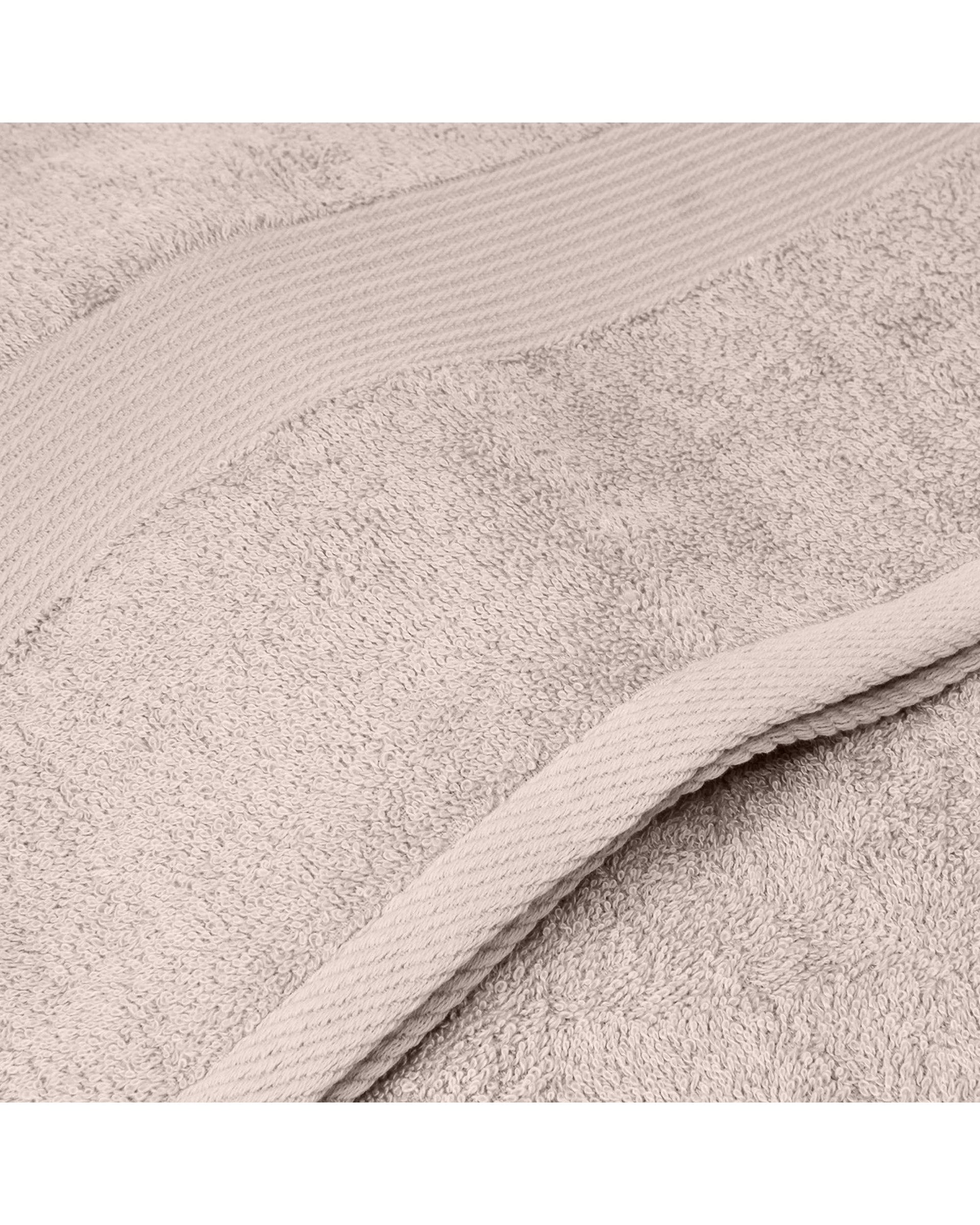 Royal Comfort 5 Piece Cotton Bamboo Towel Set 450GSM Luxurious Absorbent Plush  Beige Royal Comfort