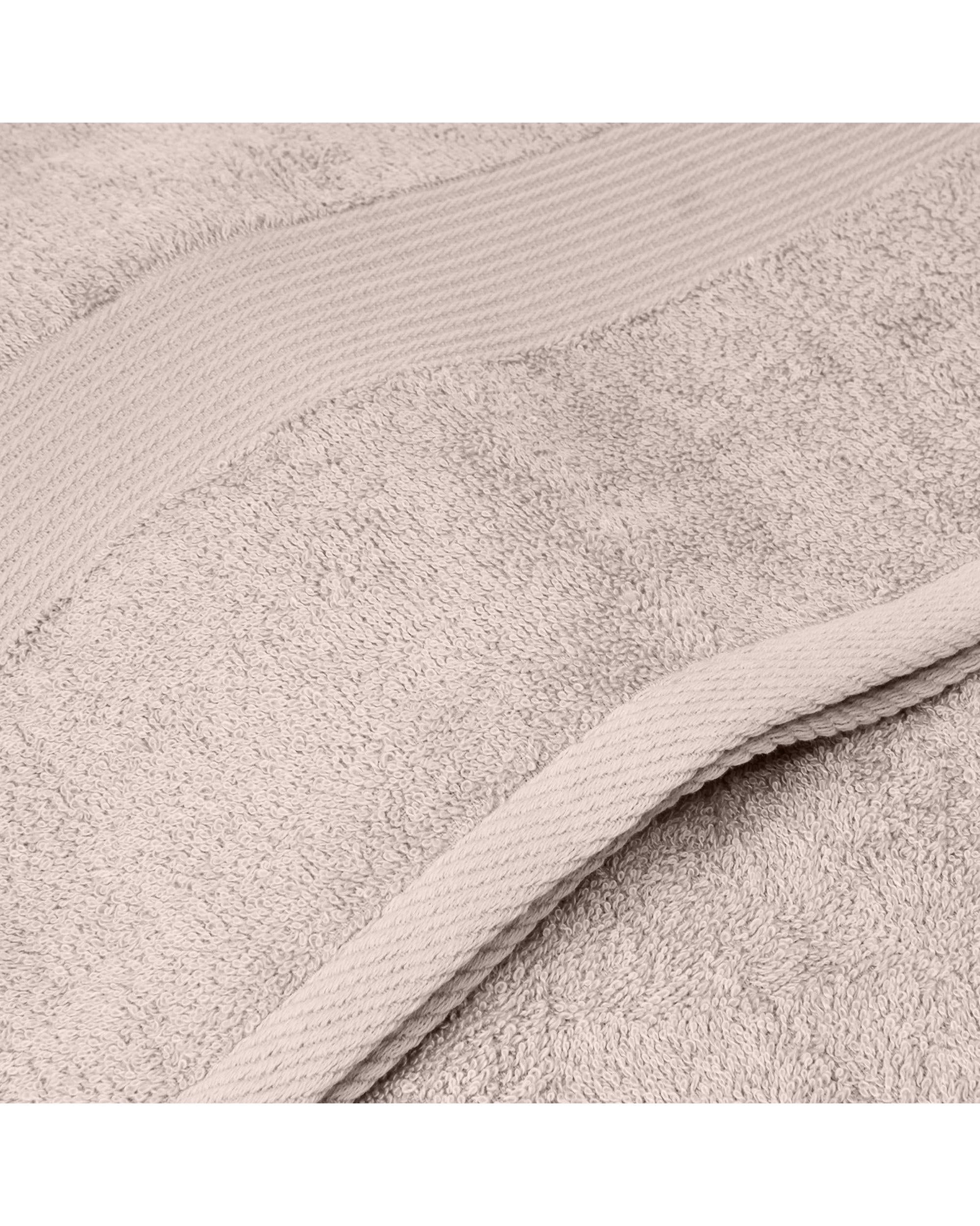 Royal Comfort 5 Piece Cotton Bamboo Towel Set 450GSM Luxurious Absorbent Plush  Beige Royal Comfort