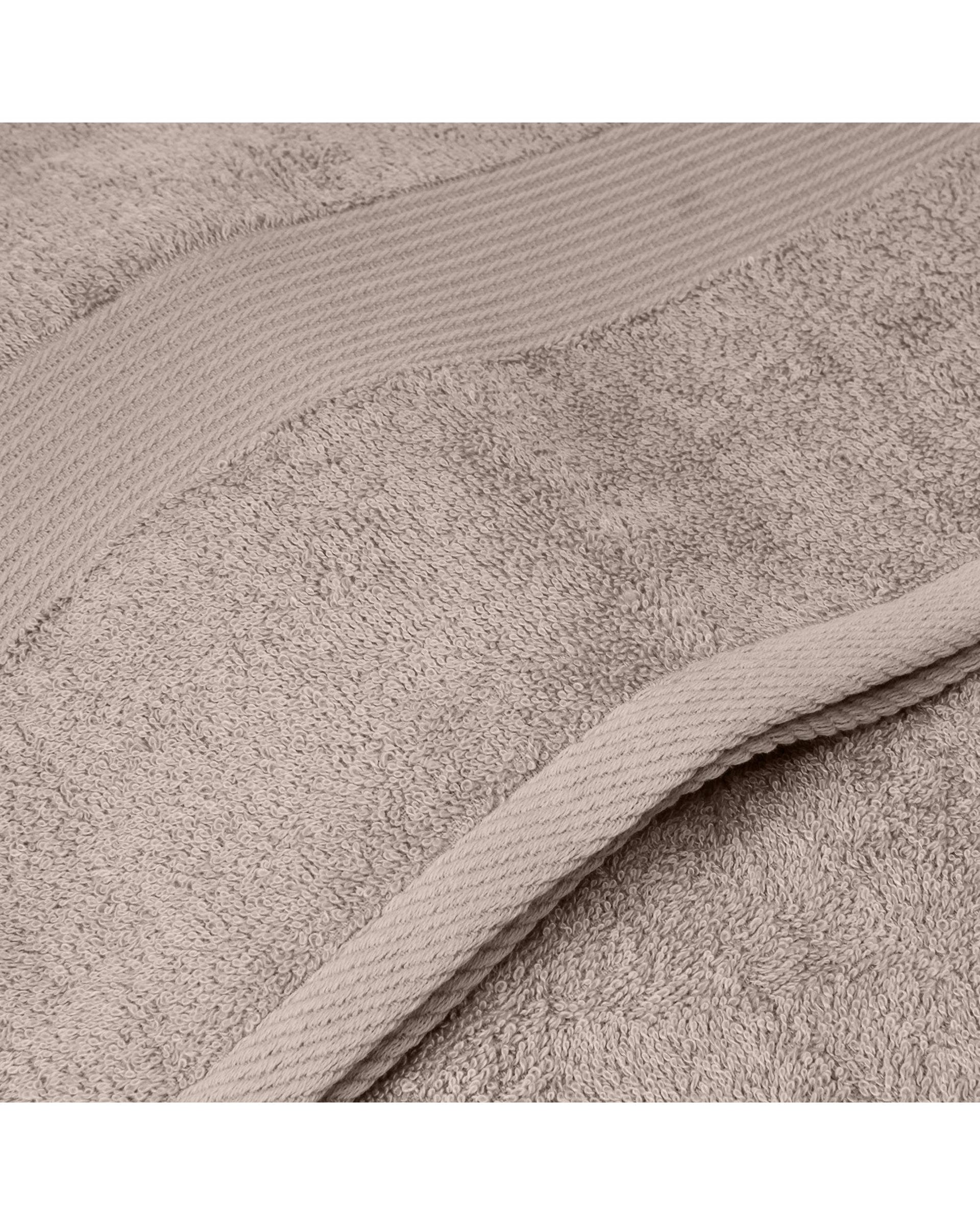 Royal Comfort 4 Piece Cotton Bamboo Towel Set 450GSM Luxurious Absorbent Plush  Champagne Royal Comfort