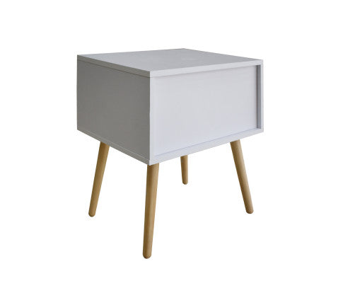 Bedside Table Bronte Drawers Nightstand Unit Cabinet Storage Milano Decor