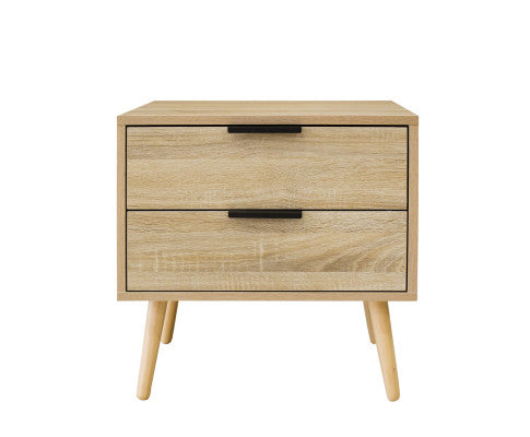 Bedside Table Paddington Drawers Nightstand Unit Cabinet Storage Milano Decor