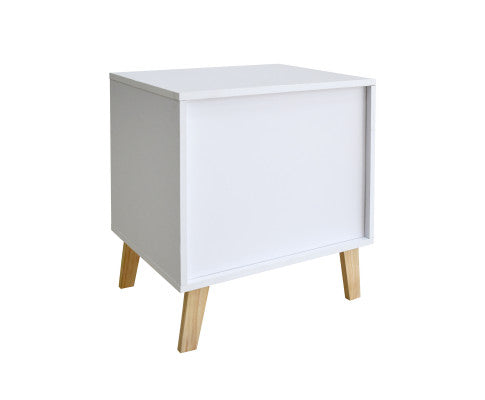 Bedside Table Turramurra Drawers Nightstand Unit Cabinet Storage Milano Decor