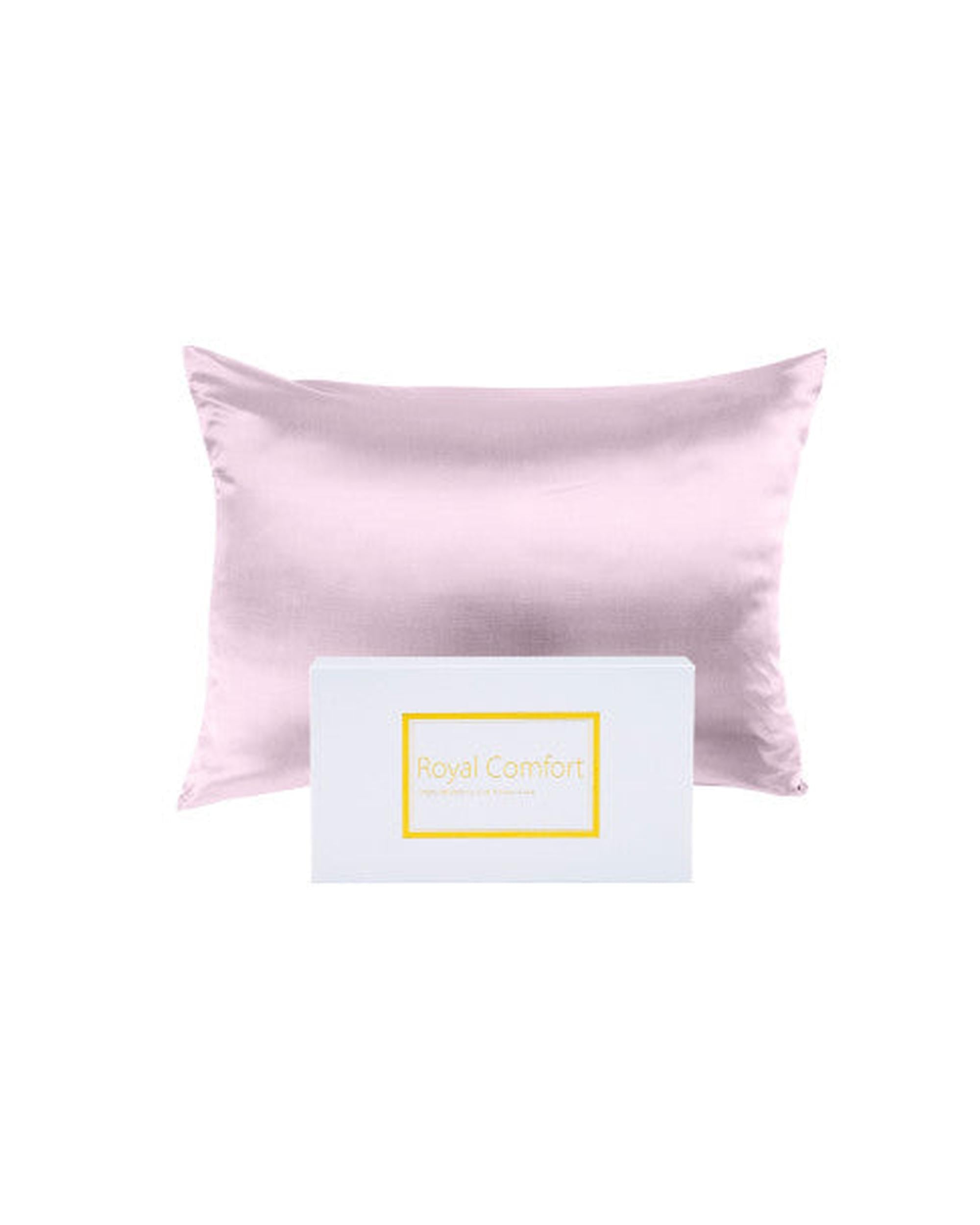 Royal Comfort Pure Silk Pillow Case 100% Mulberry Silk Hypoallergenic Pillowcase - 10 Colours Royal Comfort