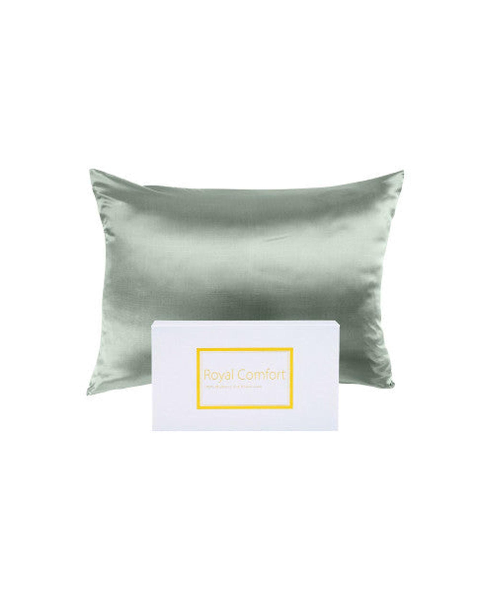 Royal Comfort Pure Silk Pillow Case 100% Mulberry Silk Hypoallergenic Pillowcase - 10 Colours Royal Comfort