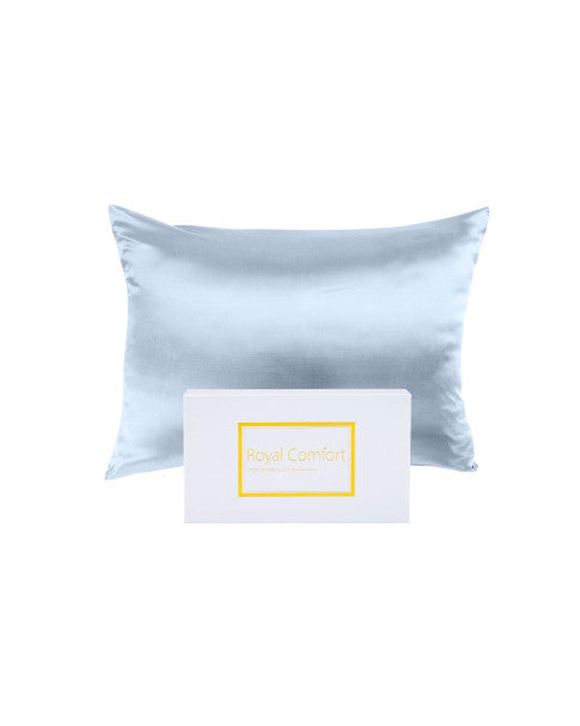 Royal Comfort Pure Silk Pillow Case 100% Mulberry Silk Hypoallergenic Pillowcase - 10 Colours Royal Comfort