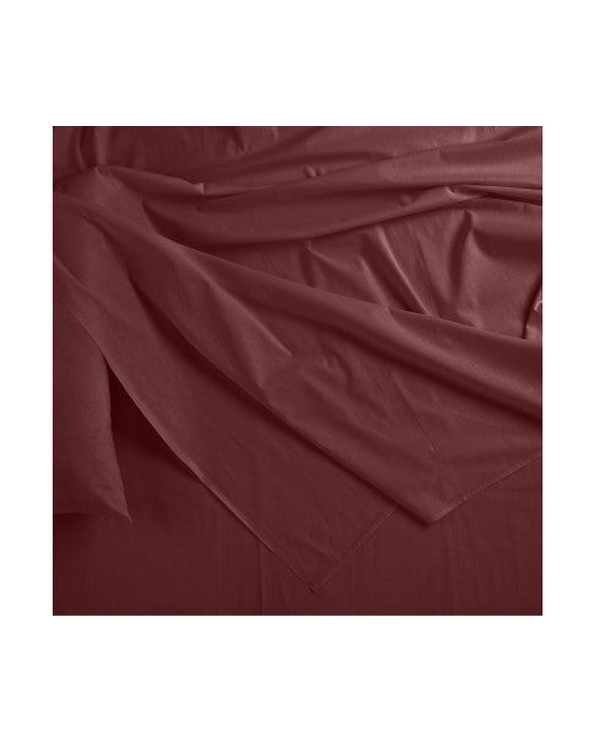 Royal Comfort Bamboo Blended Sheet & Pillowcases Set 1000TC Ultra Soft Bedding - MALAGA WINE Royal Comfort
