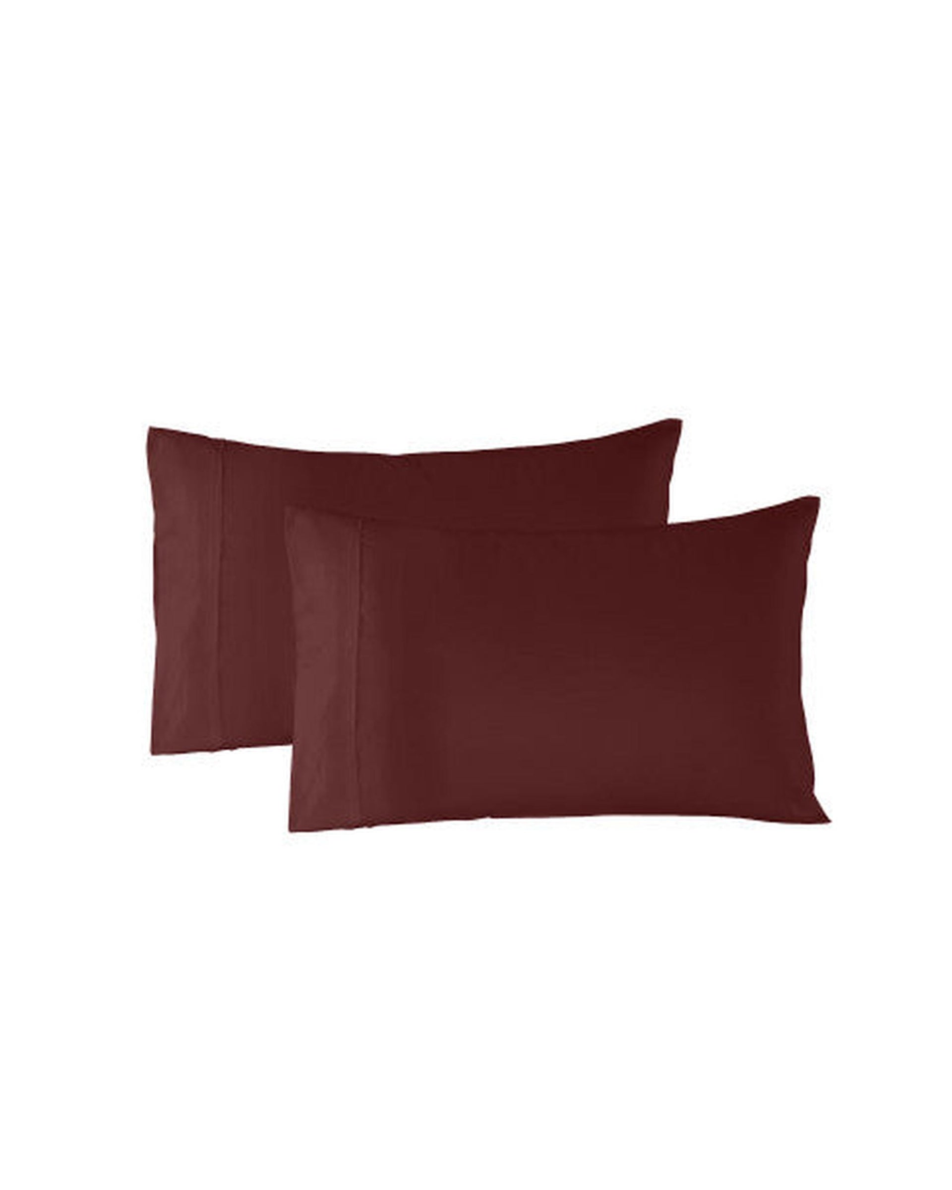 Royal Comfort Bamboo Blended Sheet & Pillowcases Set 1000TC Ultra Soft Bedding - MALAGA WINE Royal Comfort