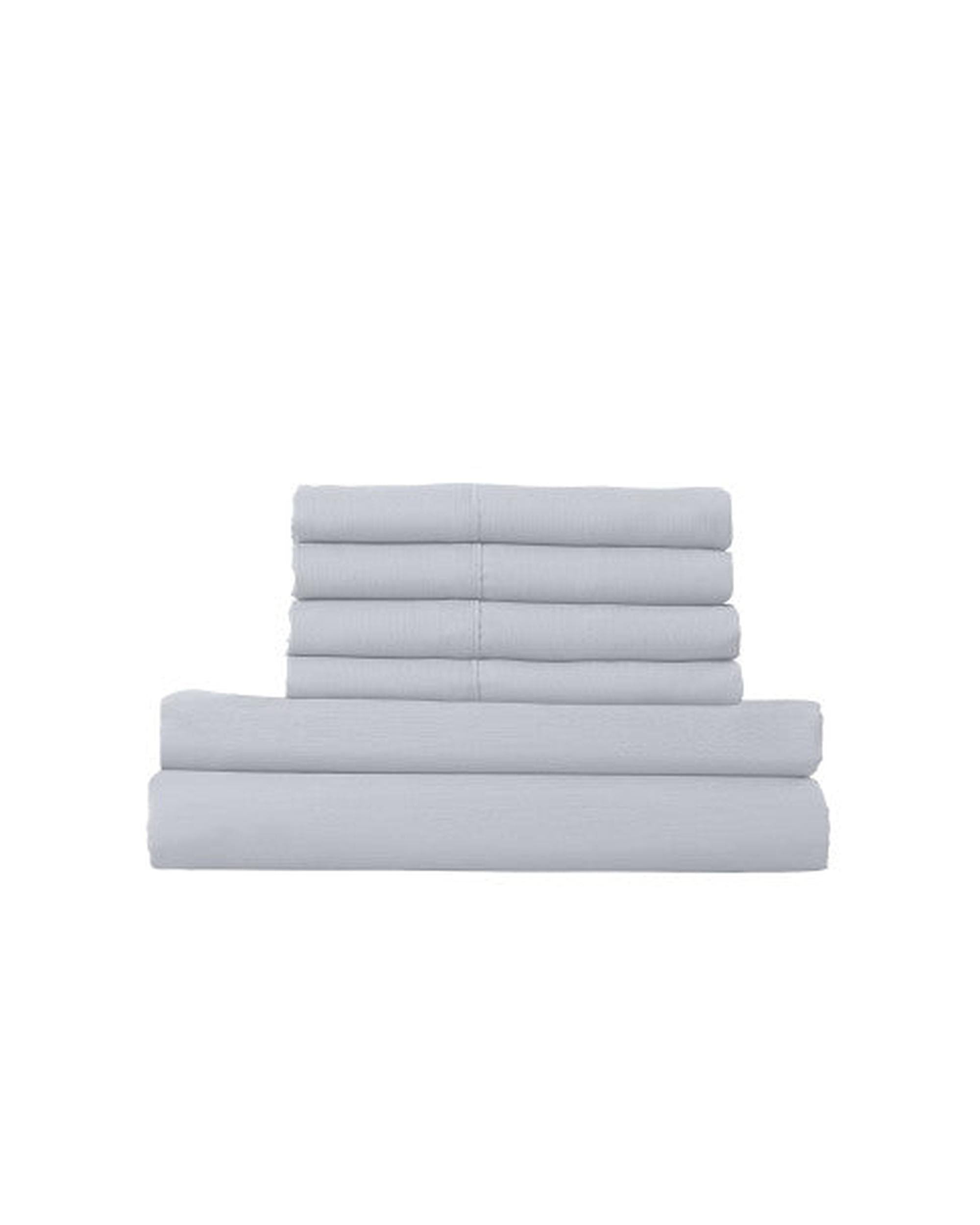 Royal Comfort 1500 Thread Count 6 Piece Cotton Rich Bedroom Collection Set - INDIGO Royal Comfort