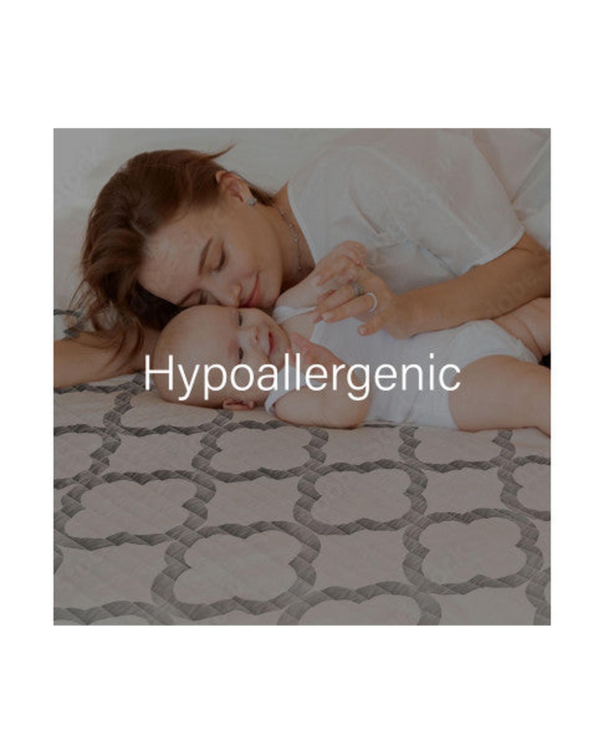 Royal Comfort Bamboo Cooling Reversible 7 Piece Comforter Set Bedspread - White Royal Comfort