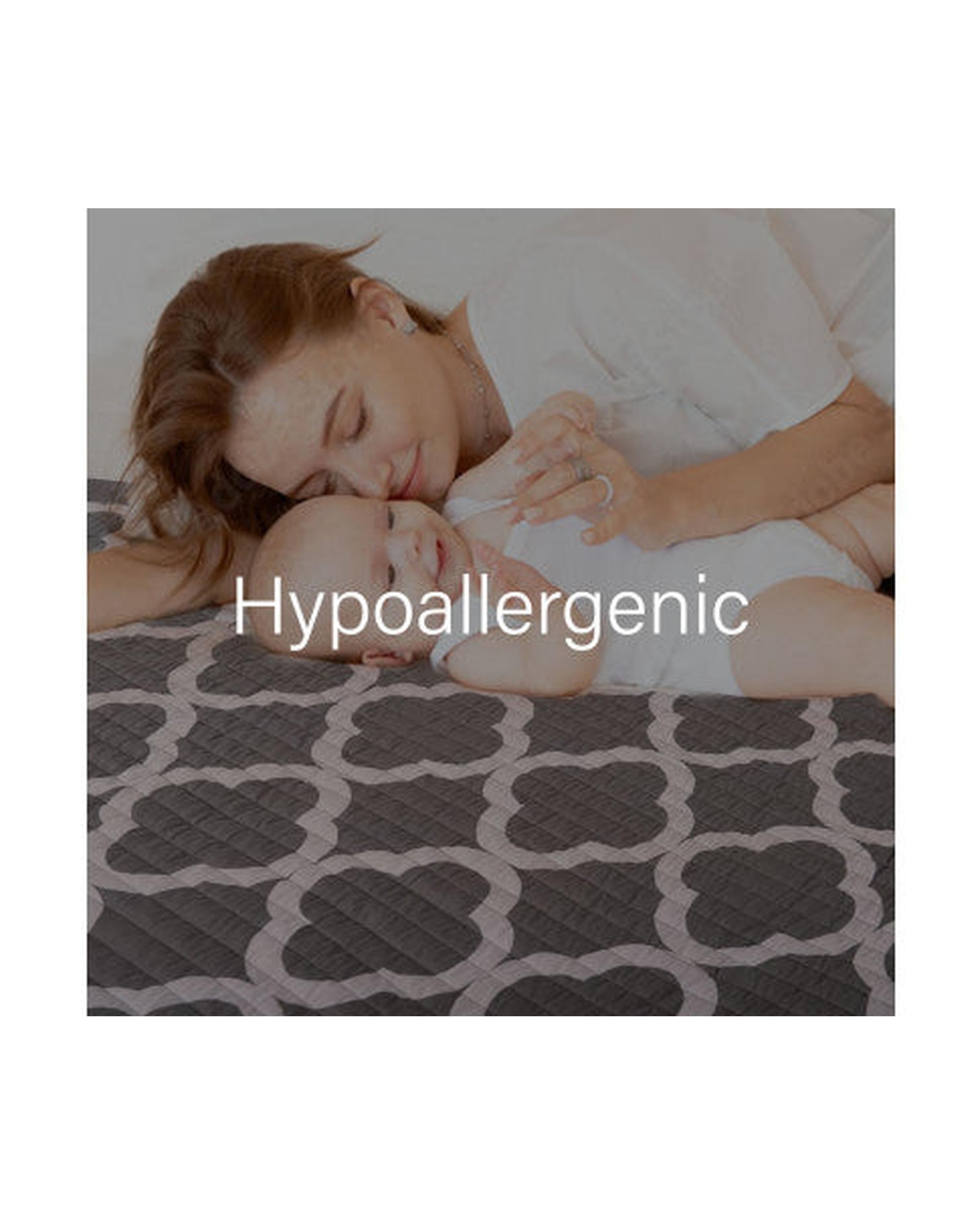 Royal Comfort Bamboo Cooling Reversible 7 Piece Comforter Set Bedspread - Charcoal Royal Comfort