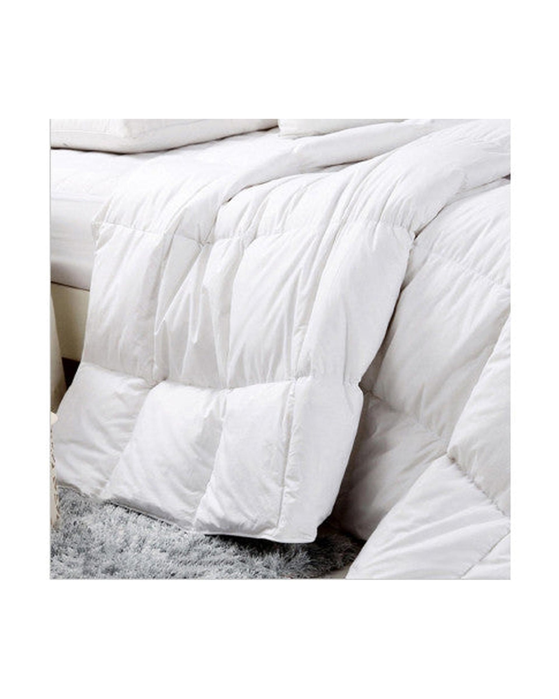 Royal Comfort 500GSM Plush Duck Feather Down Quilt Ultra Warm Soft - All Seasons Royal Comfort