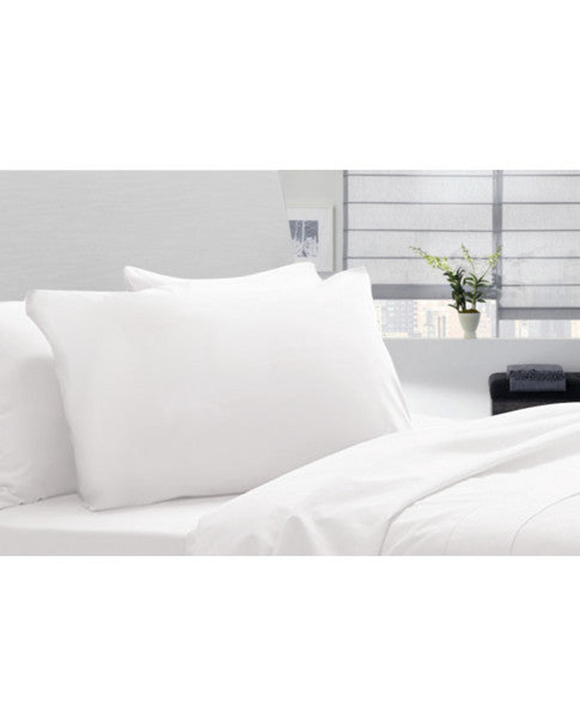 Royal Comfort Cotton 233 TC Luxury Signature Hotel Soft Hypoallergenic Pillow 50 x 90 cm White Royal Comfort