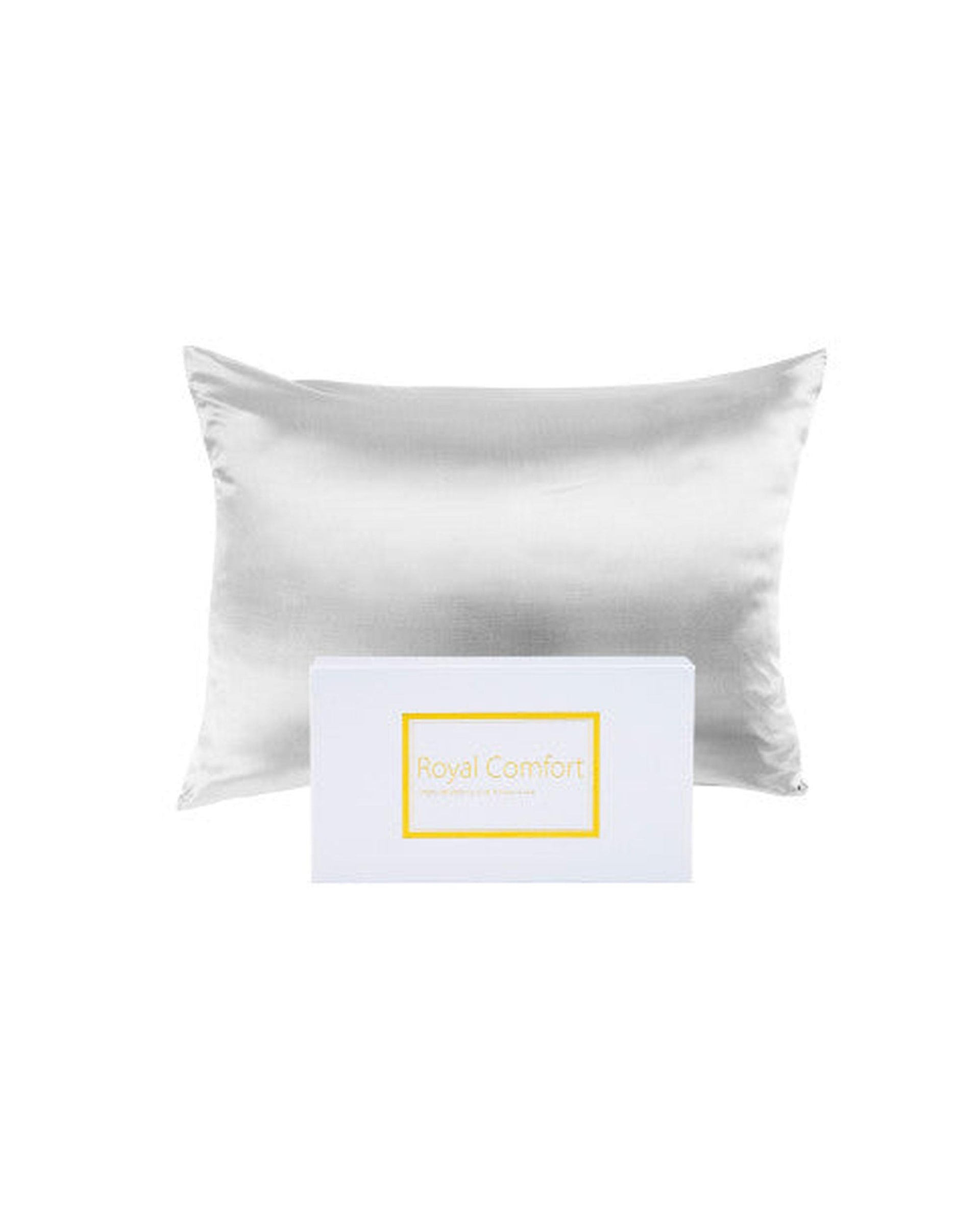 Royal Comfort Pure Silk Pillow Case 100% Mulberry Silk Hypoallergenic Pillowcase - 10 Colours Royal Comfort