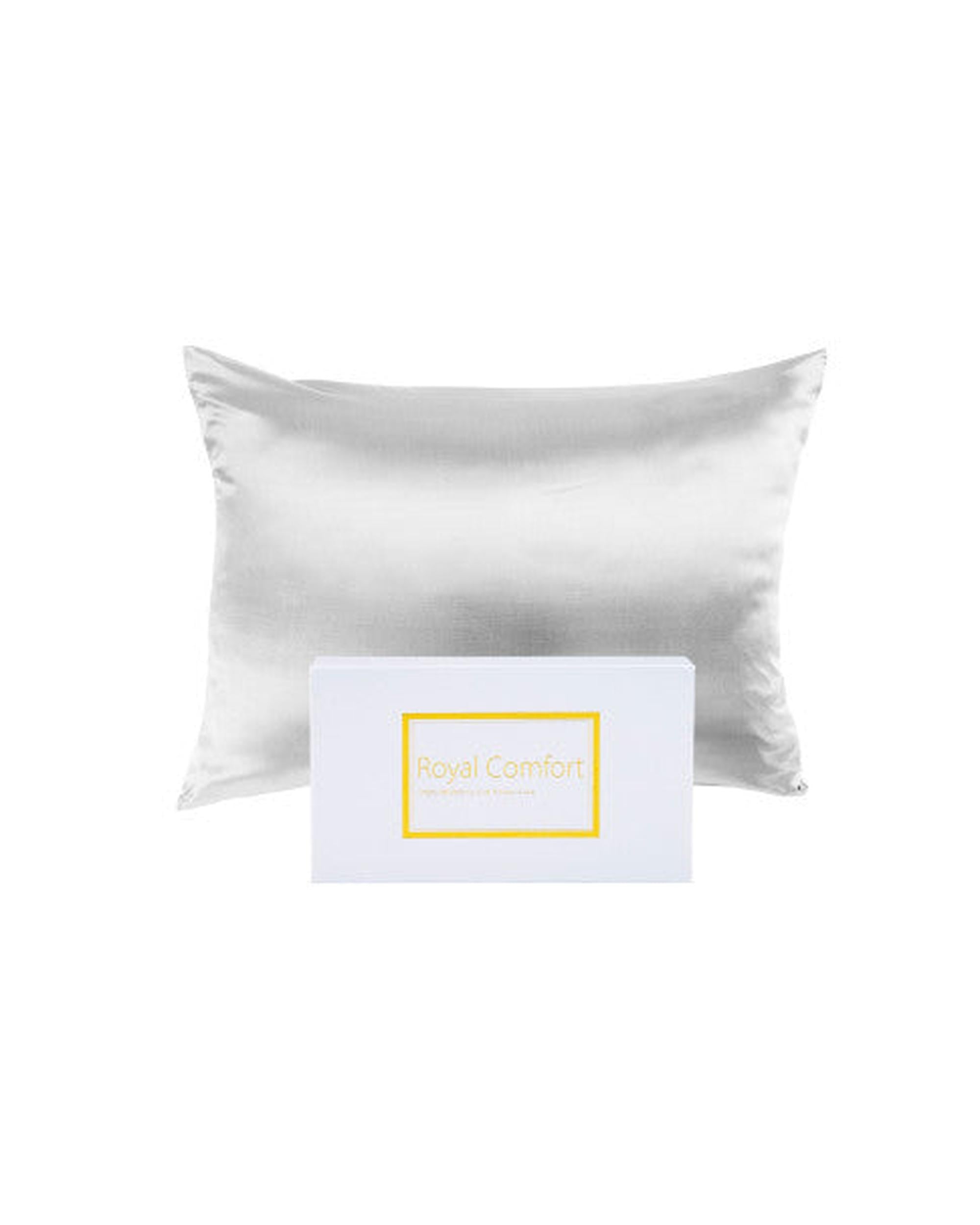 Royal Comfort Pure Silk Pillow Case 100% Mulberry Silk Hypoallergenic Pillowcase - 10 Colours Royal Comfort