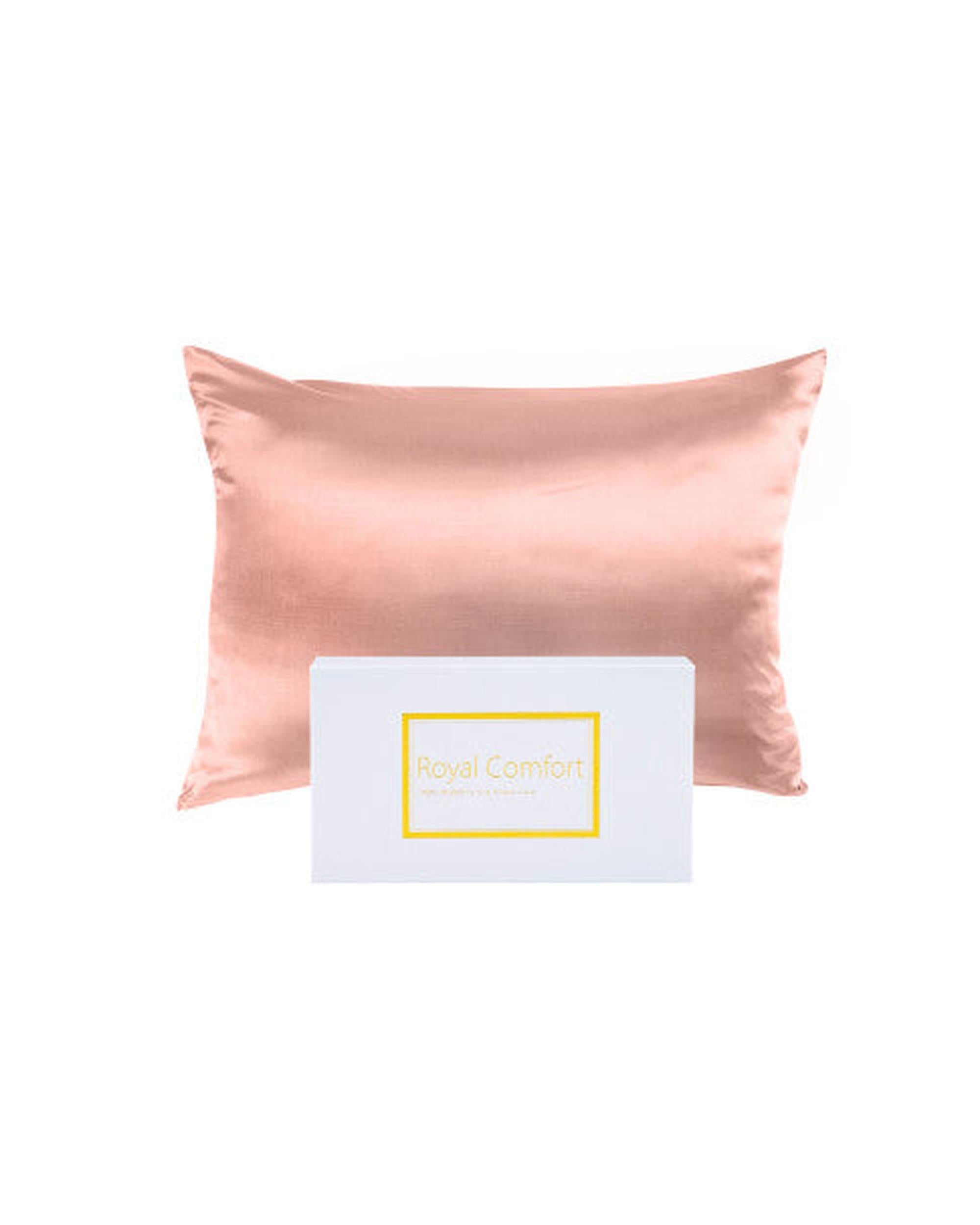 Royal Comfort Pure Silk Pillow Case 100% Mulberry Silk Hypoallergenic Pillowcase - 10 Colours Royal Comfort